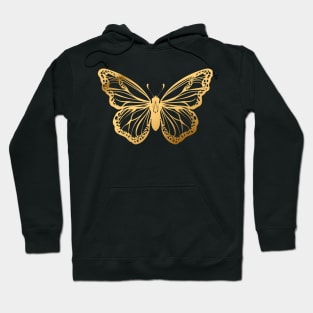 Gold Butterfly Hoodie